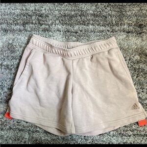 Adidas Women's Tan Active Mid Rise Shorts Size M